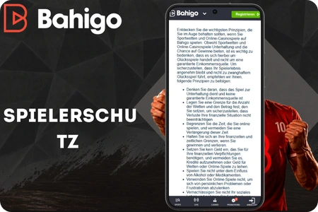 Verantwortungsvolles Spielen bei Bahigo mit individuellen Limits Realitäts-Check und Spielerschutz in der Schweiz